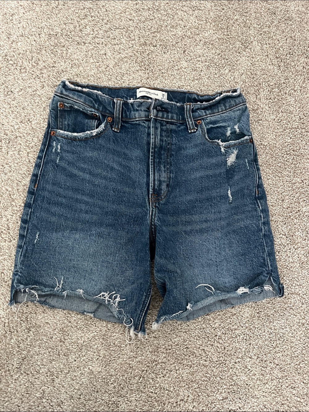 Abercrombie High Rise Shorts